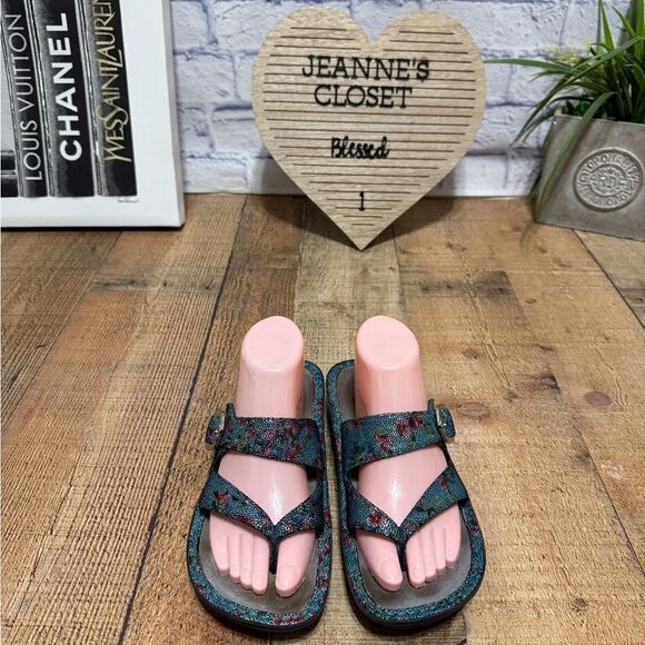 Alegria Valentina Aqua Flora 39 8.5 - Picture 8 of 10